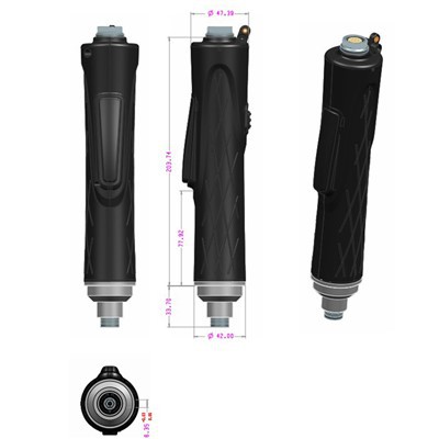 Greindur skrúfjárn 3-60 kgf.cm